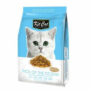 Kit Cat อาหารแมวแบบเม็ด สูตร Pick of the Ocean ช่วยลดการเกิดปัญหาทางเดินปัสสาวะ สำหรับแมวโต-1.2kg