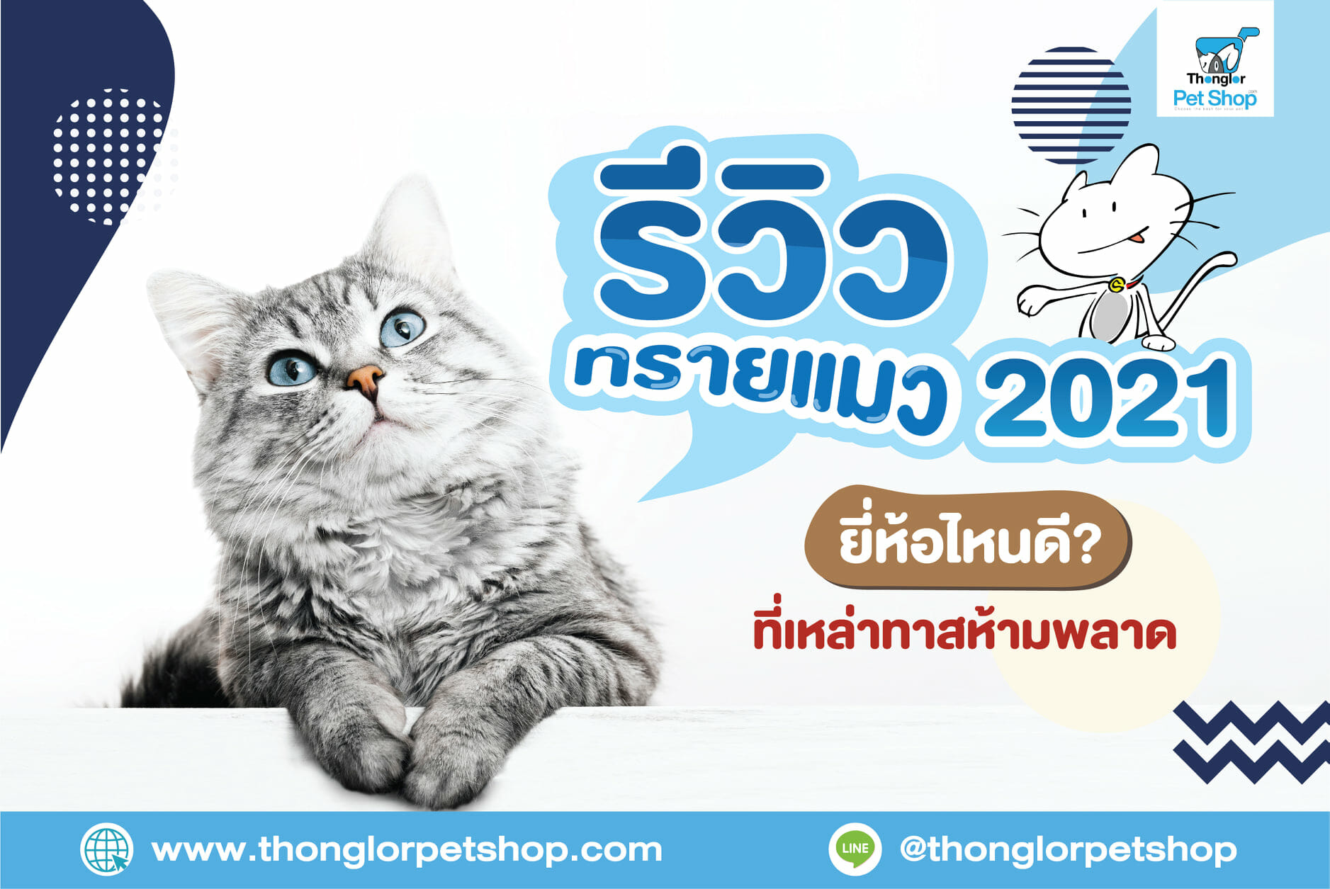 You are currently viewing รีวิวทรายแมว แบบฉบับปี 2021 ยี่ห้อไหนน่าโดน