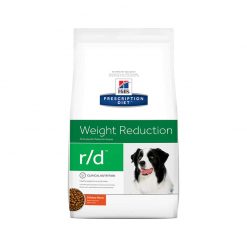 Hill’s Prescription Diet อาหารสุนัข สูตร r/d Weight Reduction Canine อาหารเม็ดสำหรับสุนัขลดน้ำหนัก