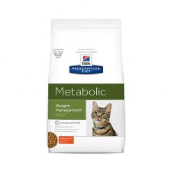 Hill’s Prescription Diet อาหารเเมว สูตร Metabolic Feline สำหรับควบคุมน้ำหนัก ชนิดแห้ง -1.5 kg.