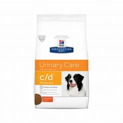 Hill’s Prescription Diet อาหารสุนัข สูตร c/d Canine Urinary Multicare อาหารสุนัขชนิดเม็ด สูตรประกอบการรักษาโรคนิ่ว