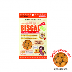 BISCAL ขนมคุกกี้สำหรับสุนัข สูตร Senior สำหรับสุนัขสูงวัย-60g