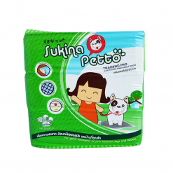 Sukina Petto แผ่นรองฉี่ขนาด 30*45 ซม. จำนวน 100 ชิ้น/ห่อ