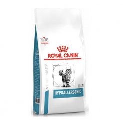 Royal Canin อาหารเเมว สูตร Hypoallergenic สำหรับแมวแพ้อาหาร ชนิดแห้ง – 2.5 kg