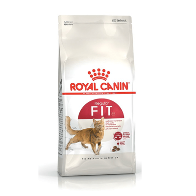 Royal Canin อาหารแมวแบบเม็ด สูตร Fit 32 สำหรับแมวโตรูปร่างดี อายุ 1 ปีขึ้นไป