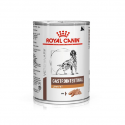 Royal Canin อาหารสุนัข สูตร Gastro Intestinal (Low Fat Dog) สำหรับสุนัขโรคตับอ่อนอักเสบ ไขมันในเลือดสูงชนิดเปียก – 410g