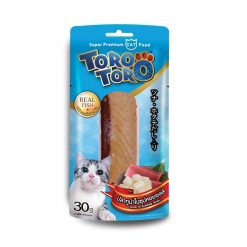 TORO TORO อาหารว่างสำหรับแมว รสปลาทูน่าในซุปหอยเชลล์-30g